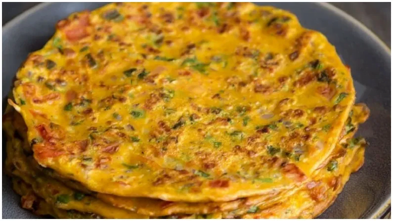 बेसन चीला: बच्चों के लंच बॉक्स