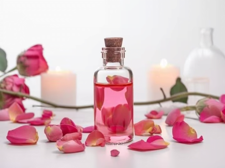 रातों रात गोरा होने के उपाय: त्वचा को गोरा और चमकदार बनाने के 10 सरल घरेलू नुस्खे 9 रातों रात गोरा होने के उपाय - गुलाब जल
