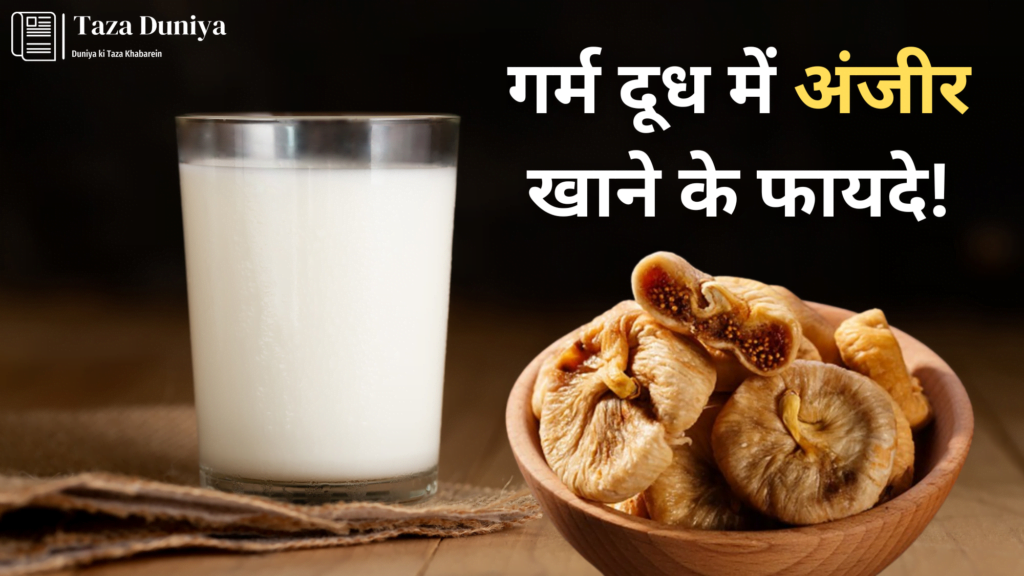 गर्म दूध में अंजीर खाने के फायदे जानें इस सुपरफूड के चमत्कारी लाभ